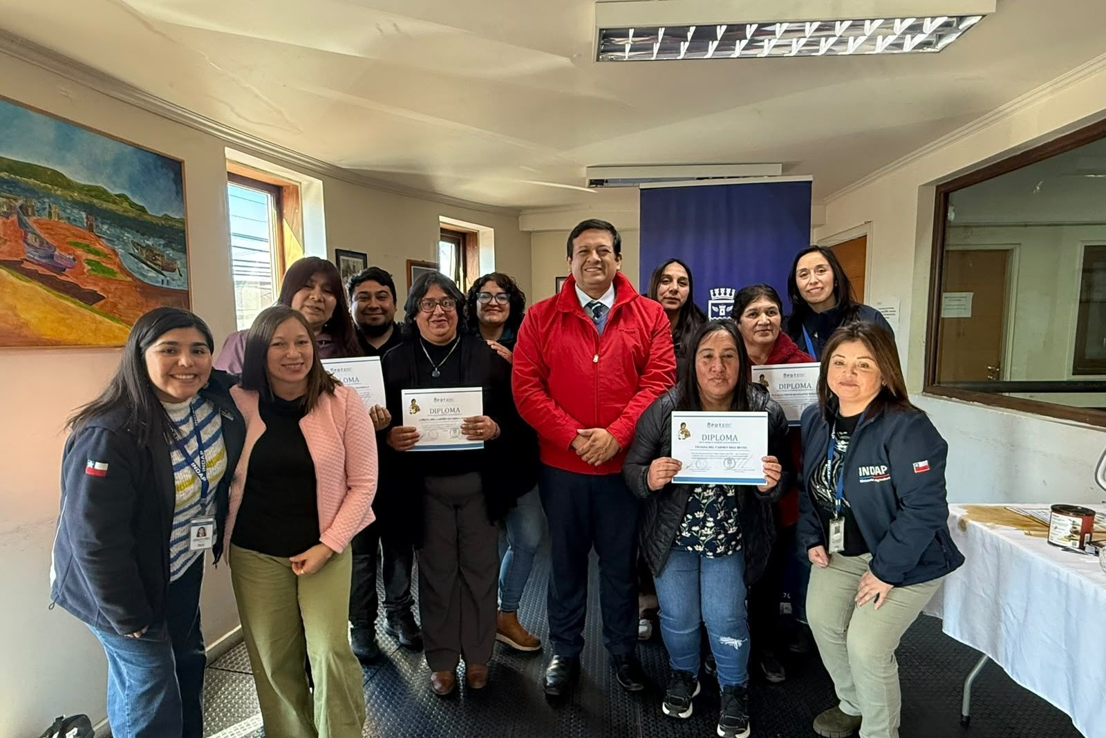 Seis agricultoras fueron homenajeadas en el marco del Día Internacional de la Mujer Indígena